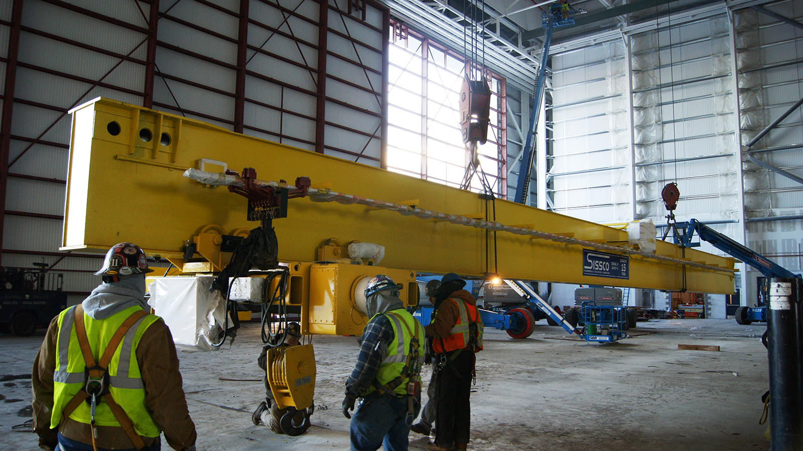 Mechanical Contracting SISSCO Hoist, Hillsborough NJ